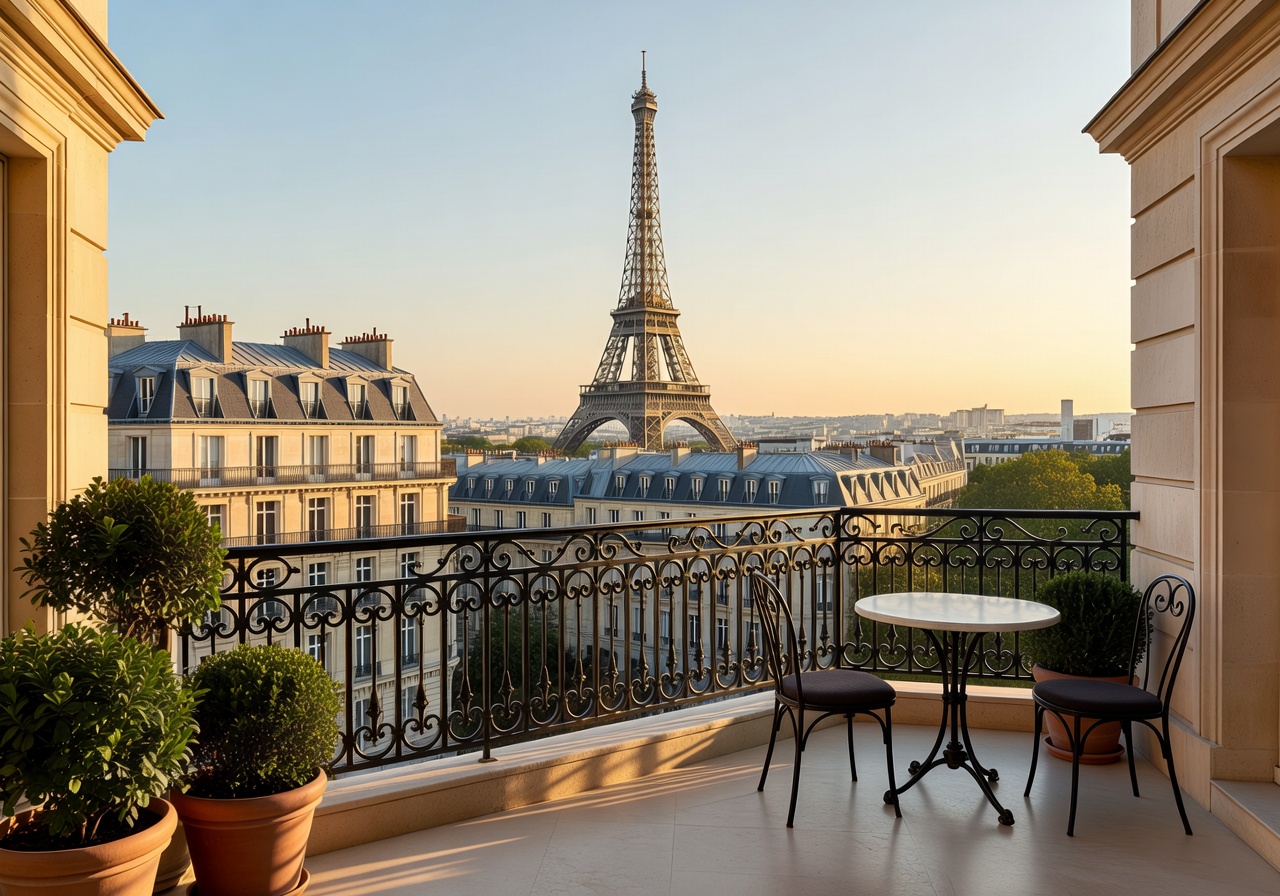 Eiffel View Grande Paris Balcony