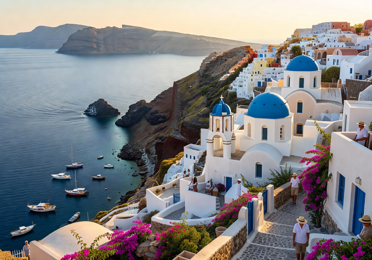 Santorini Summer Season Travel